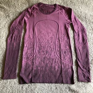 Lululemon swiftly tech long sleeve top